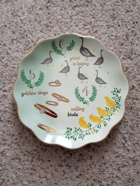 World Market 12 Days Of Christmas Song Plate